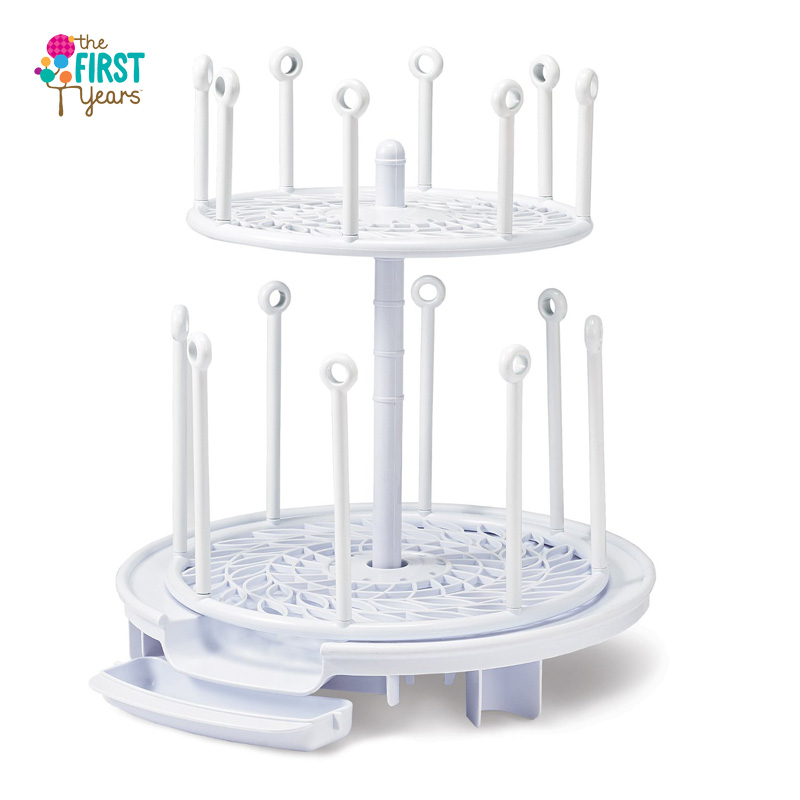 THE FIRST YEARS Spinning Drying Rack - White